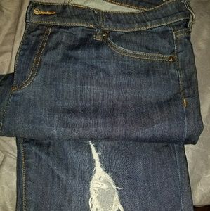 Ankle jeans